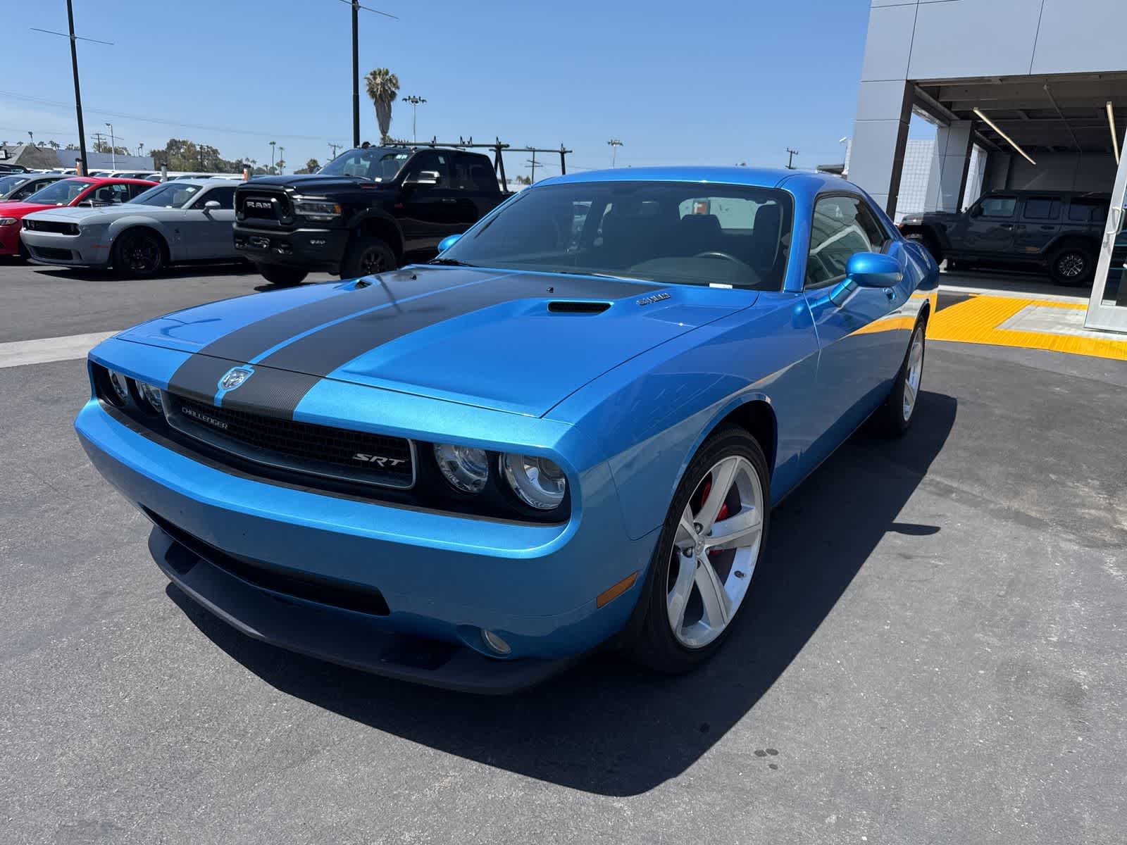 B5 Blue Pearl 2009 Dodge Challenger SRT8 RWD Coupe Rear-Wheel Drive 6-Speed Manual
