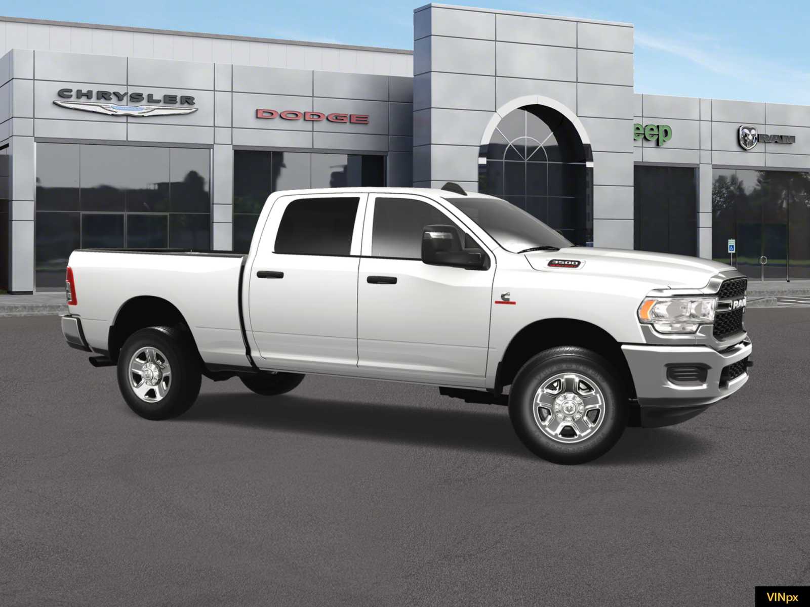 2024 Ram 3500 Tradesman 4x4 Crew Cab 64 Box 8