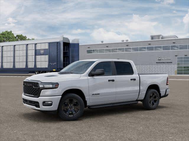 Bright White Clearcoat 2026 RAM 1500 Express Crew Cab 4WD Pickup Truck Four-Wheel Drive 8-Speed Automatic