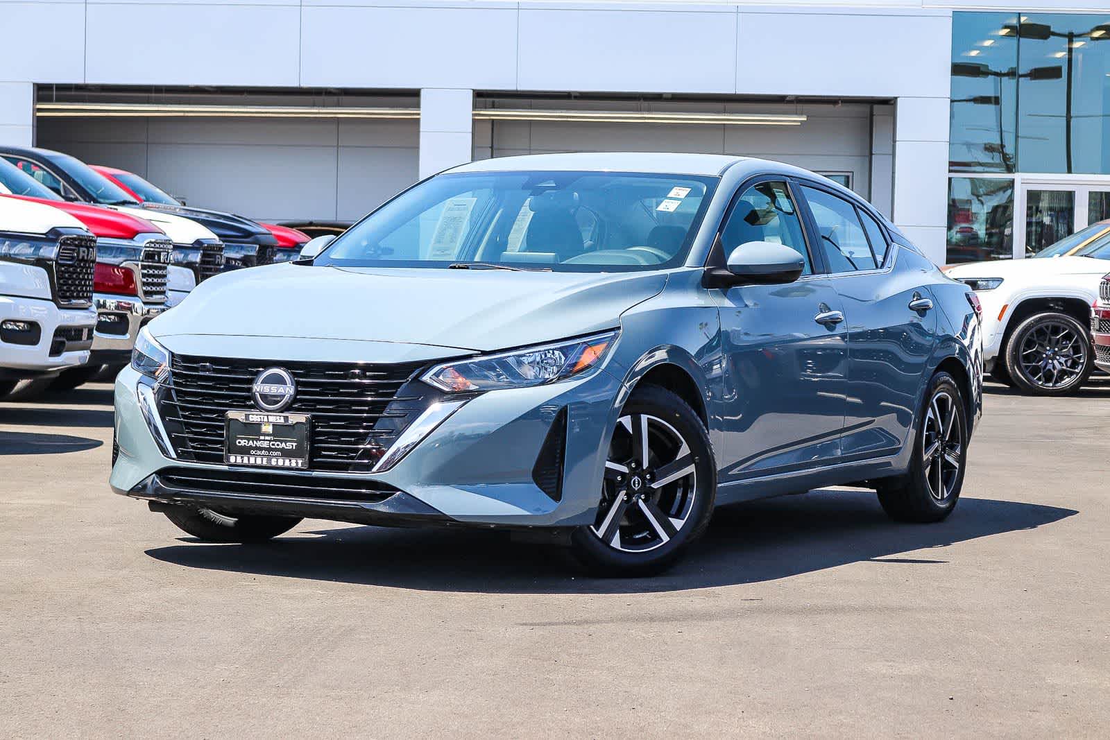 Atlantic Gray Metallic 2024 Nissan Sentra SV FWD Sedan Front-Wheel Drive Continuously Variable Transmission