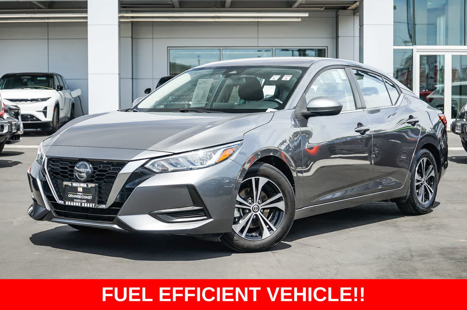 Gray (Gun Metallic) 2021 Nissan Sentra SV FWD Sedan Front-Wheel Drive Continuously Variable Transmission