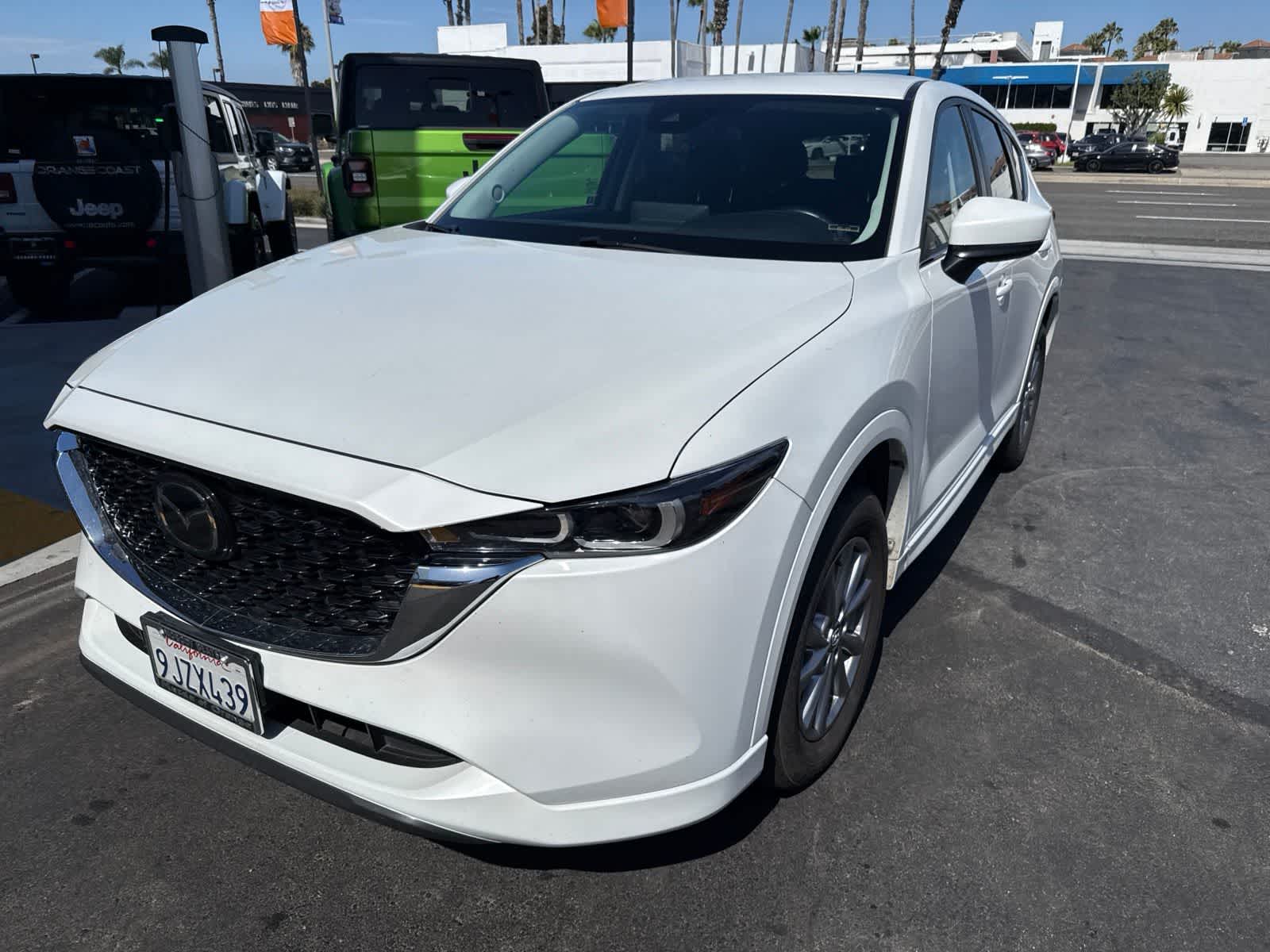 Rhodium White Metallic 2024 Mazda CX-5 SUV / Crossover All-Wheel Drive 6-Speed Automatic