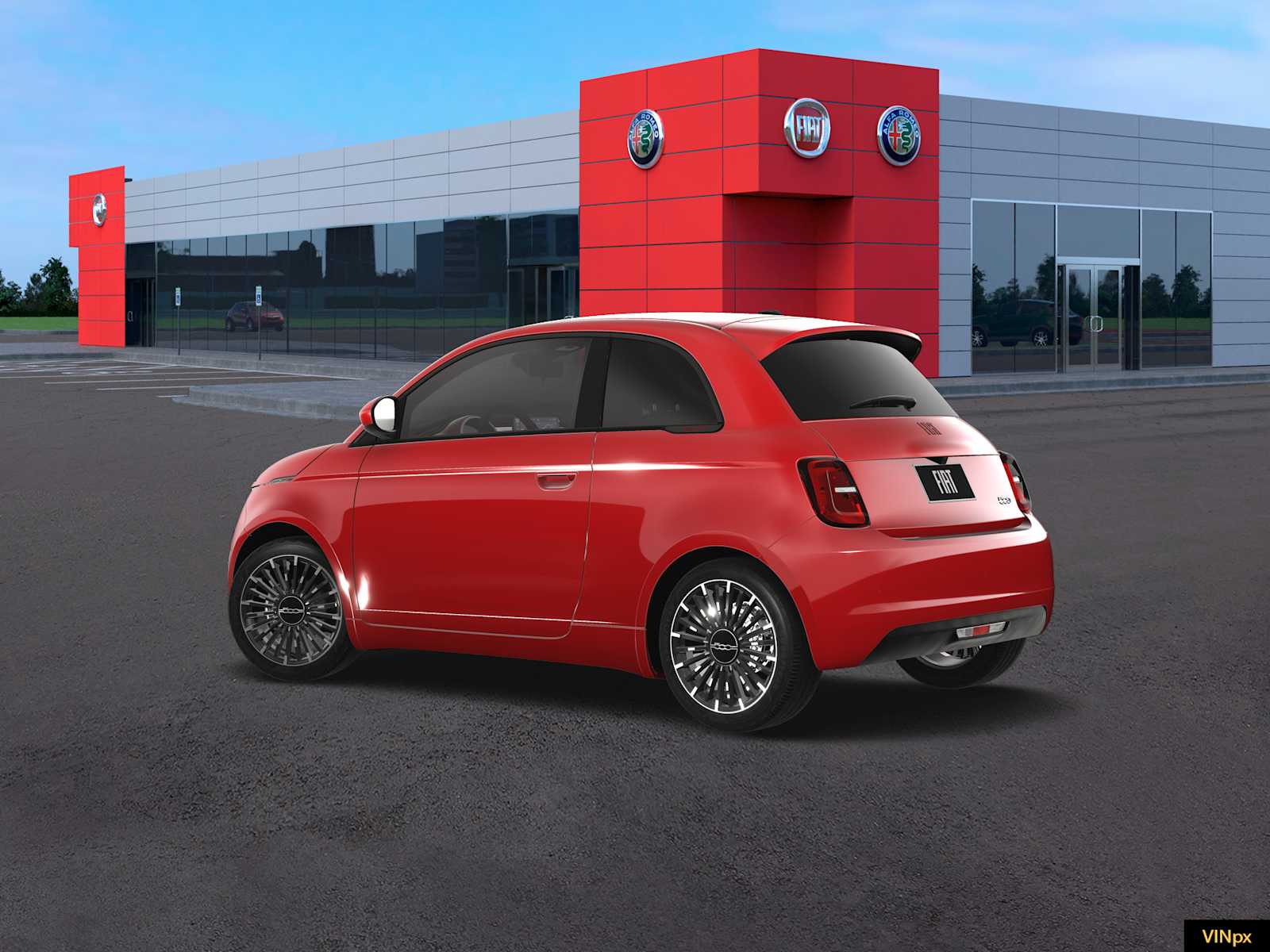 2024 FIAT 500e INSPI(RED) 4