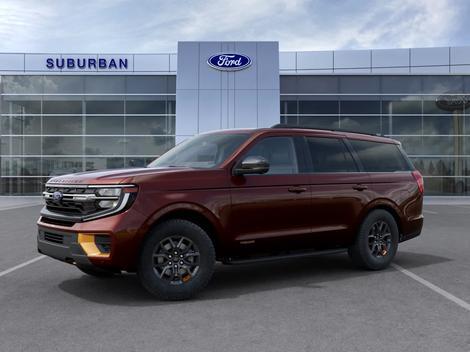 Bronze Fire Metallic Tinted Clearcoat 2027 Ford Expedition SUV / Crossover Four-Wheel Drive Automatic