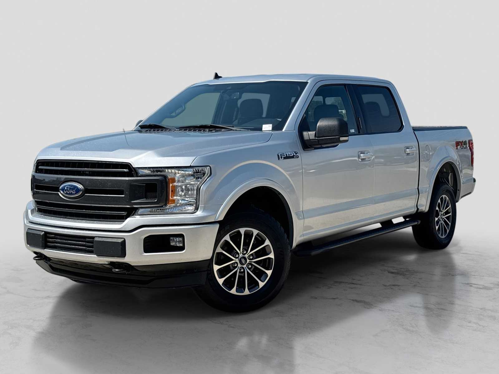 Ingot Silver Metallic 2019 Ford F-150 XLT SuperCrew 4WD Pickup Truck Four-Wheel Drive Automatic