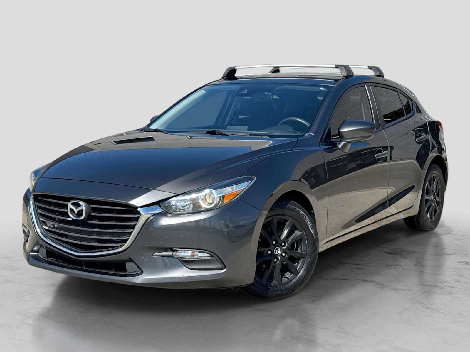 Machine Gray Metallic 2018 Mazda MAZDA3 Hatchback Front-Wheel Drive Automatic