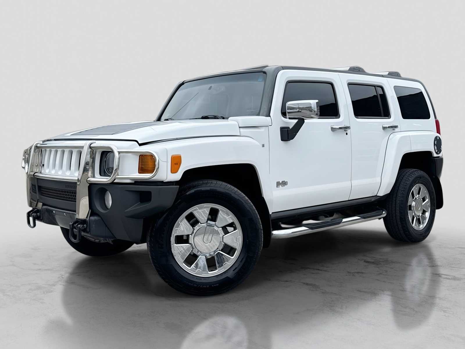 Birch White 2007 Hummer H3 4 Dr Base SUV / Crossover Four-Wheel Drive 4-Speed Automatic