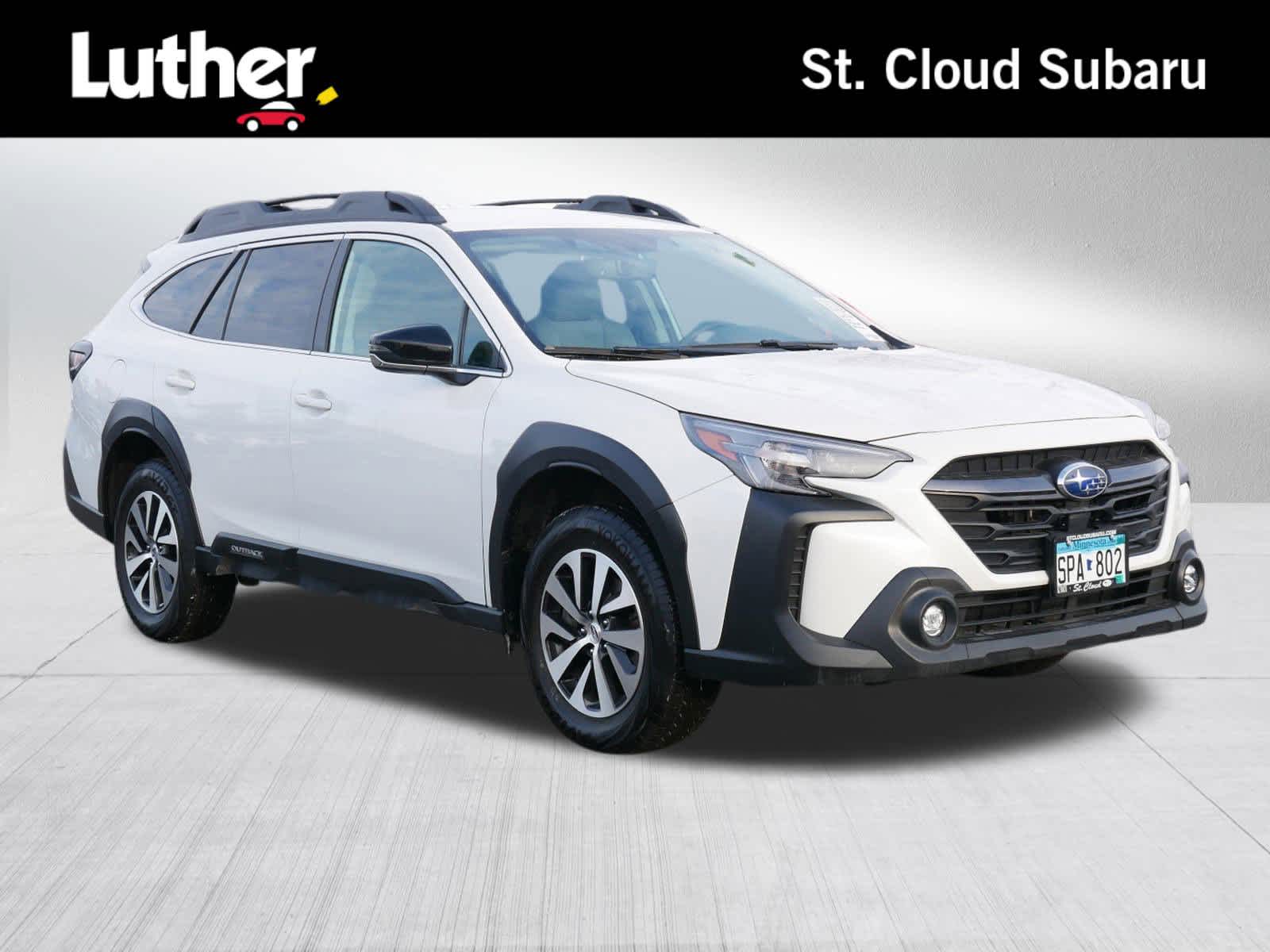 White 2025 Subaru Outback Premium AWD SUV / Crossover All-Wheel Drive Continuously Variable Transmission