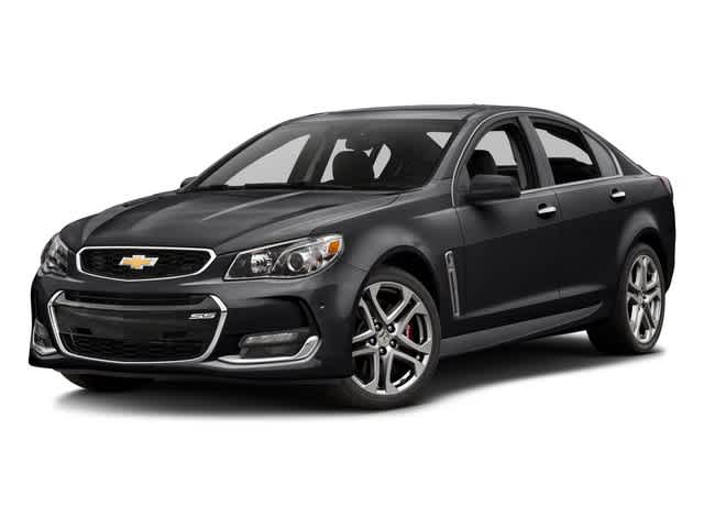 Black 2017 Chevrolet SS RWD Sedan Rear-Wheel Drive Manual