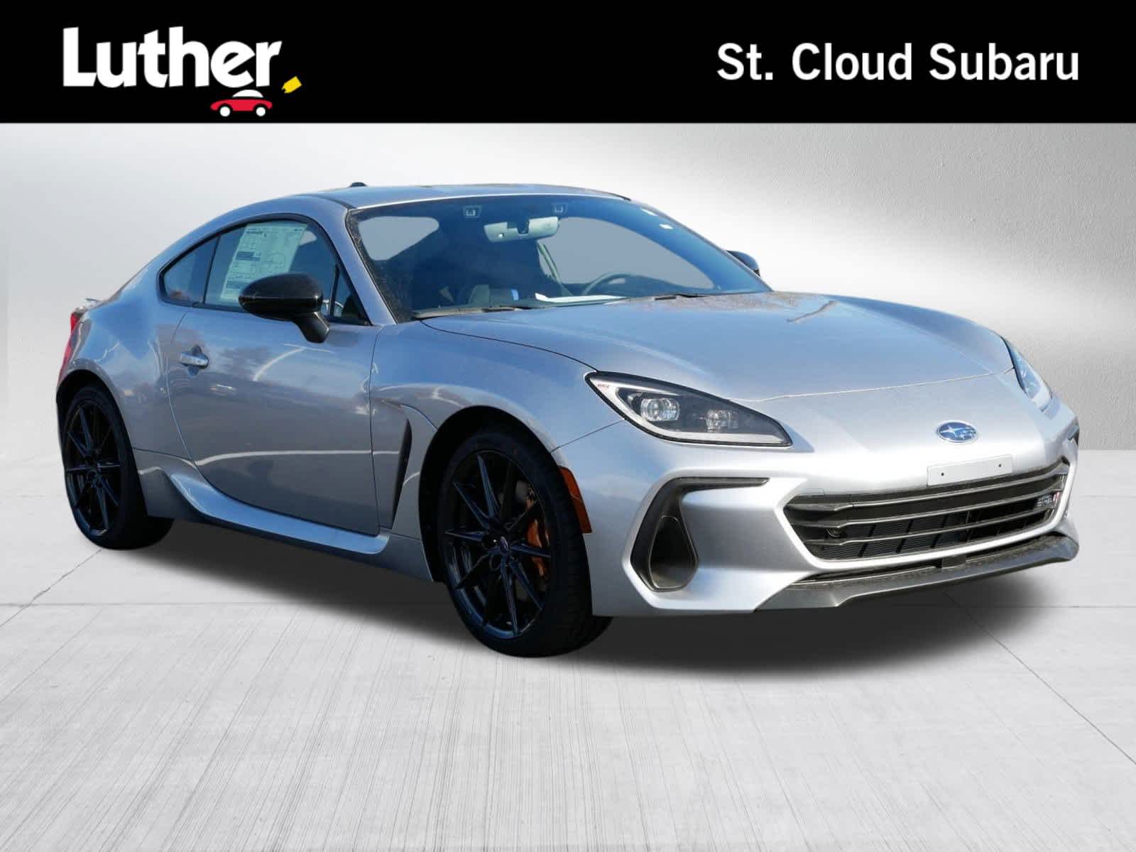 Silver 2025 Subaru BRZ tS RWD Coupe Rear-Wheel Drive Manual