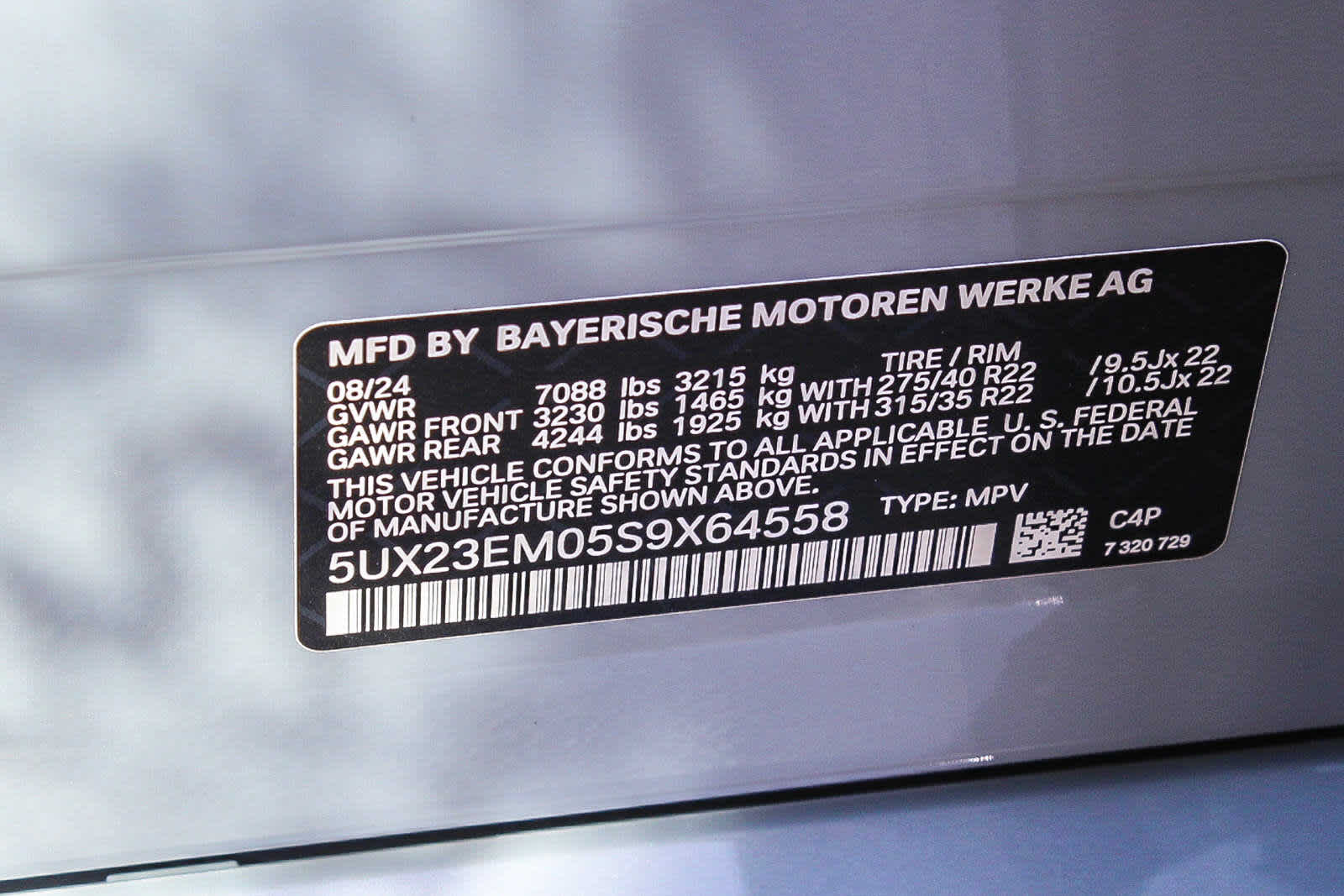 2025 BMW X7 xDrive40i 25