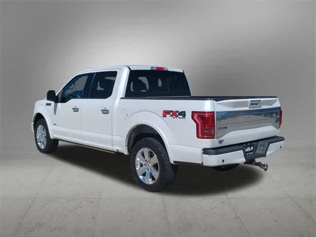 2016 Ford F-150 Platinum 4WD SuperCrew 145 4