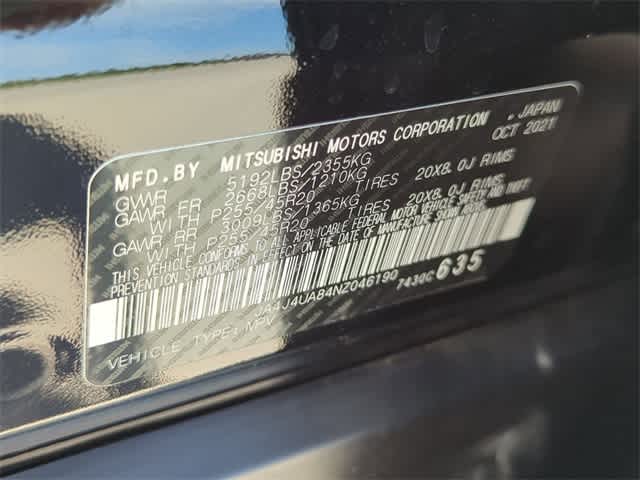 2022 Mitsubishi Outlander SE 35