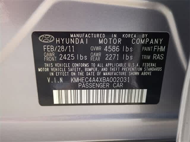 2011 Hyundai Sonata Hybrid 33