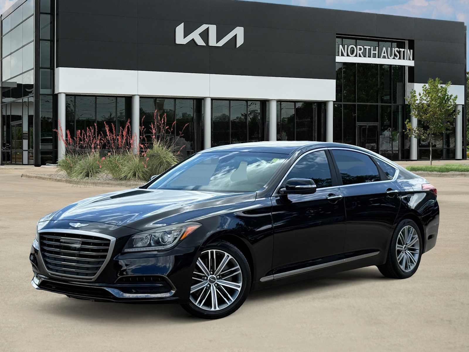 Vik Black 2020 Genesis G80 3.8L RWD Sedan Rear-Wheel Drive Automatic