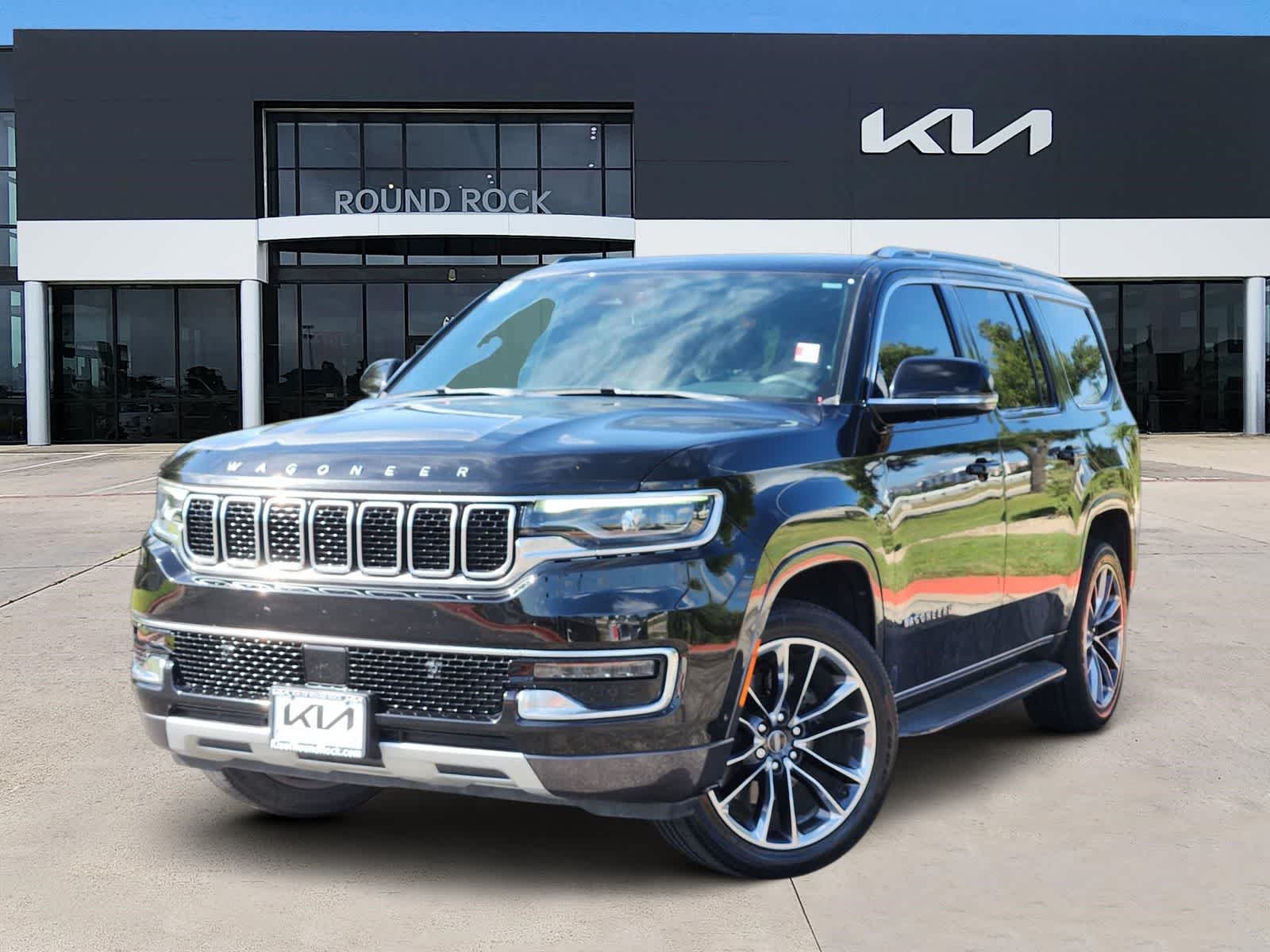 Diamond Black Crystal Pearlcoat 2022 Jeep Wagoneer SUV / Crossover 4X2 8-Speed Automatic
