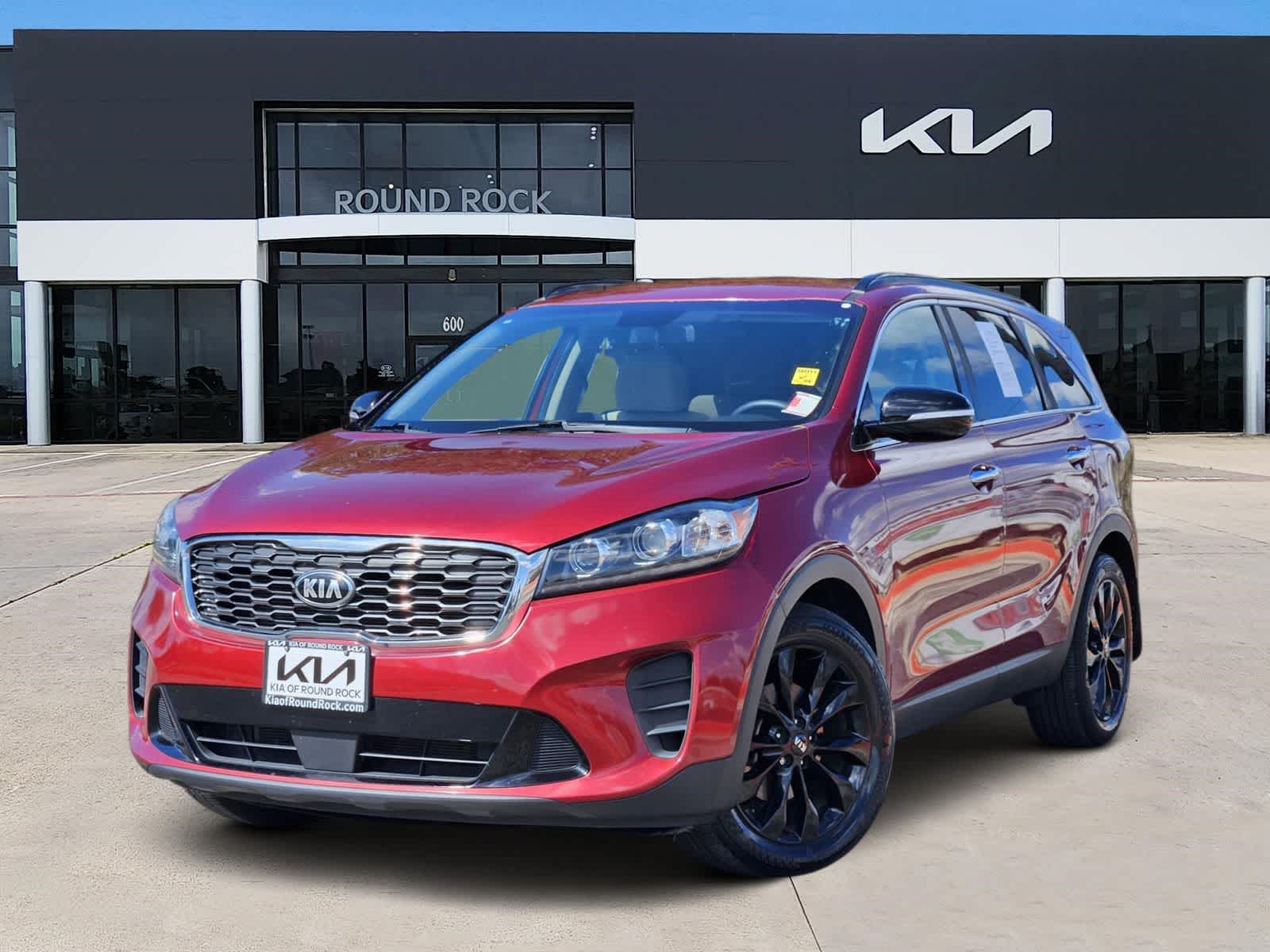 Passion Red 2020 Kia Sorento SUV / Crossover Front-Wheel Drive 8-Speed Automatic
