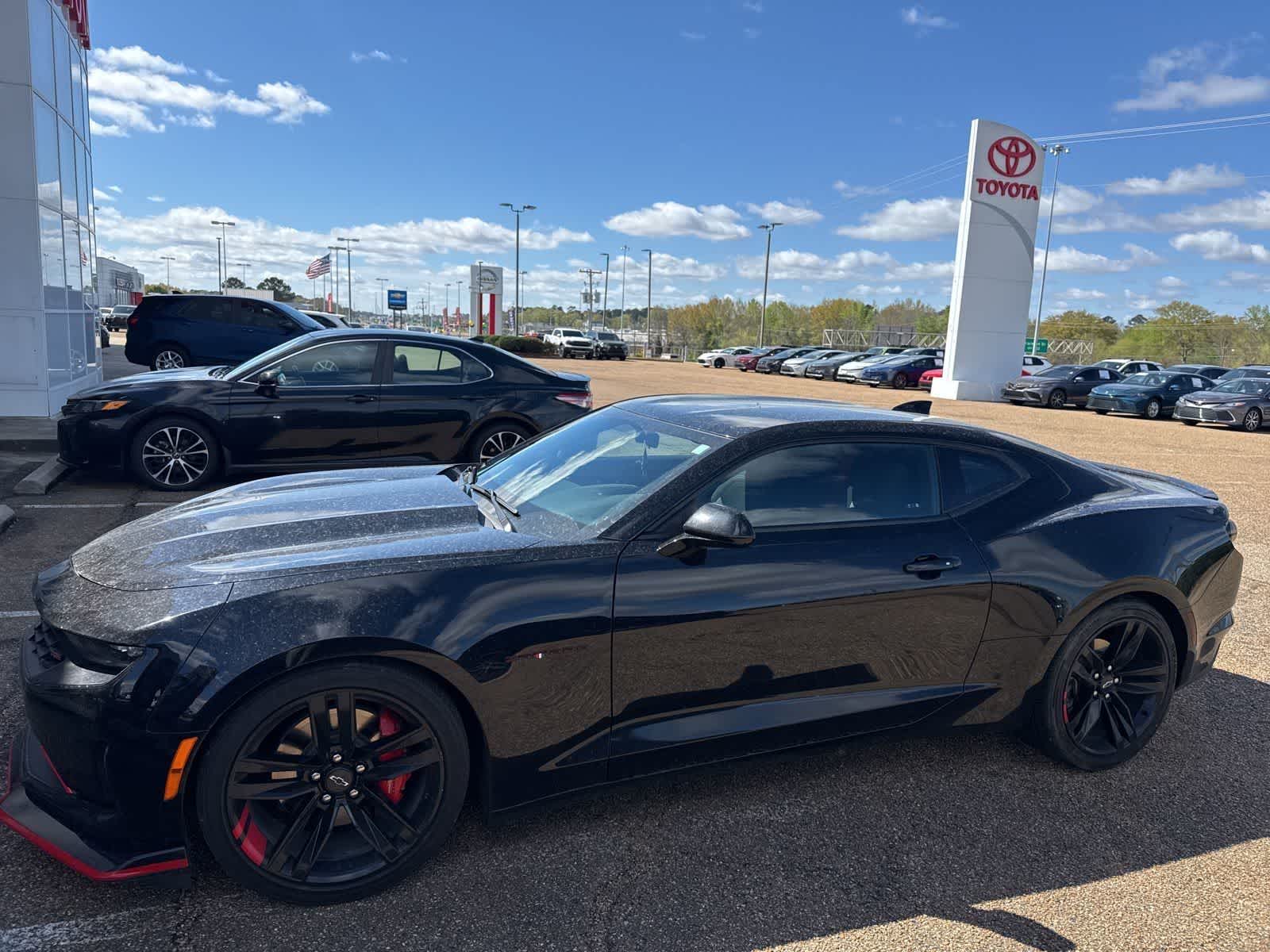 Black 2023 Chevrolet Camaro 1LT Coupe RWD Coupe Rear-Wheel Drive 8-Speed Automatic