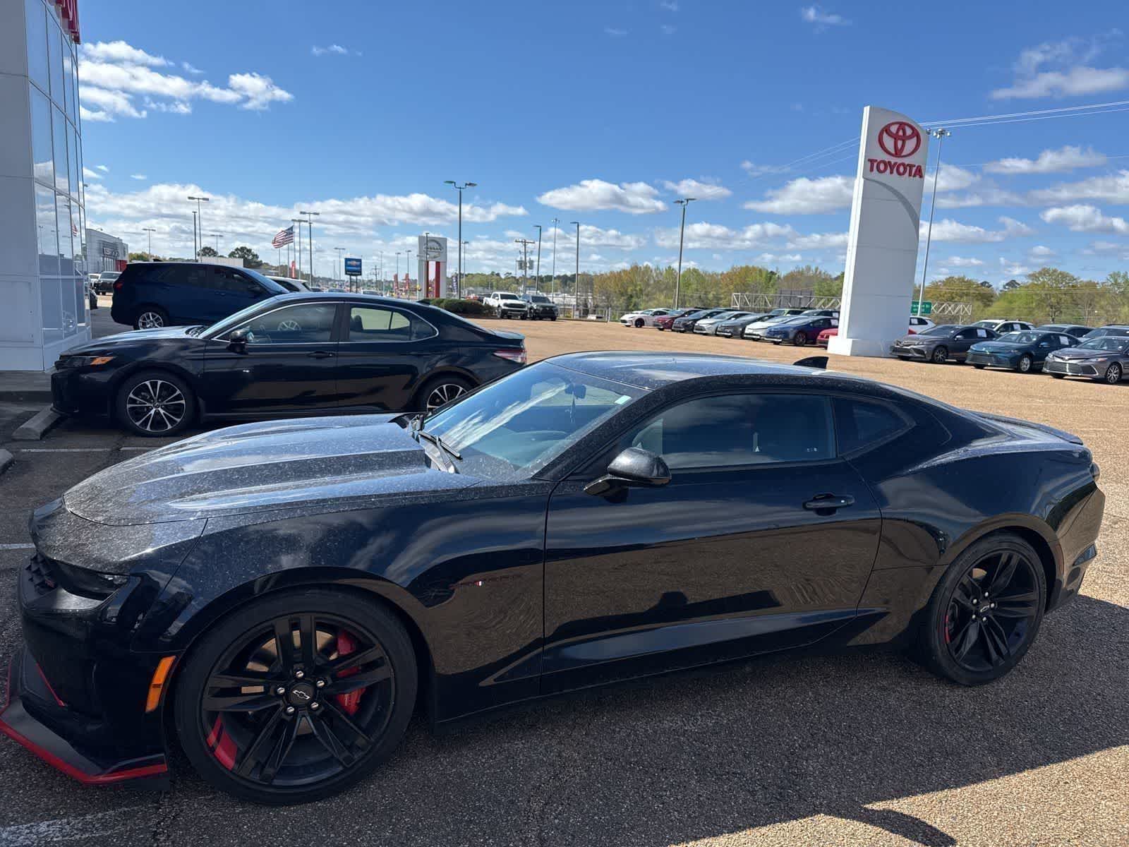 Black 2023 Chevrolet Camaro 1LT Coupe RWD Coupe Rear-Wheel Drive 8-Speed Automatic