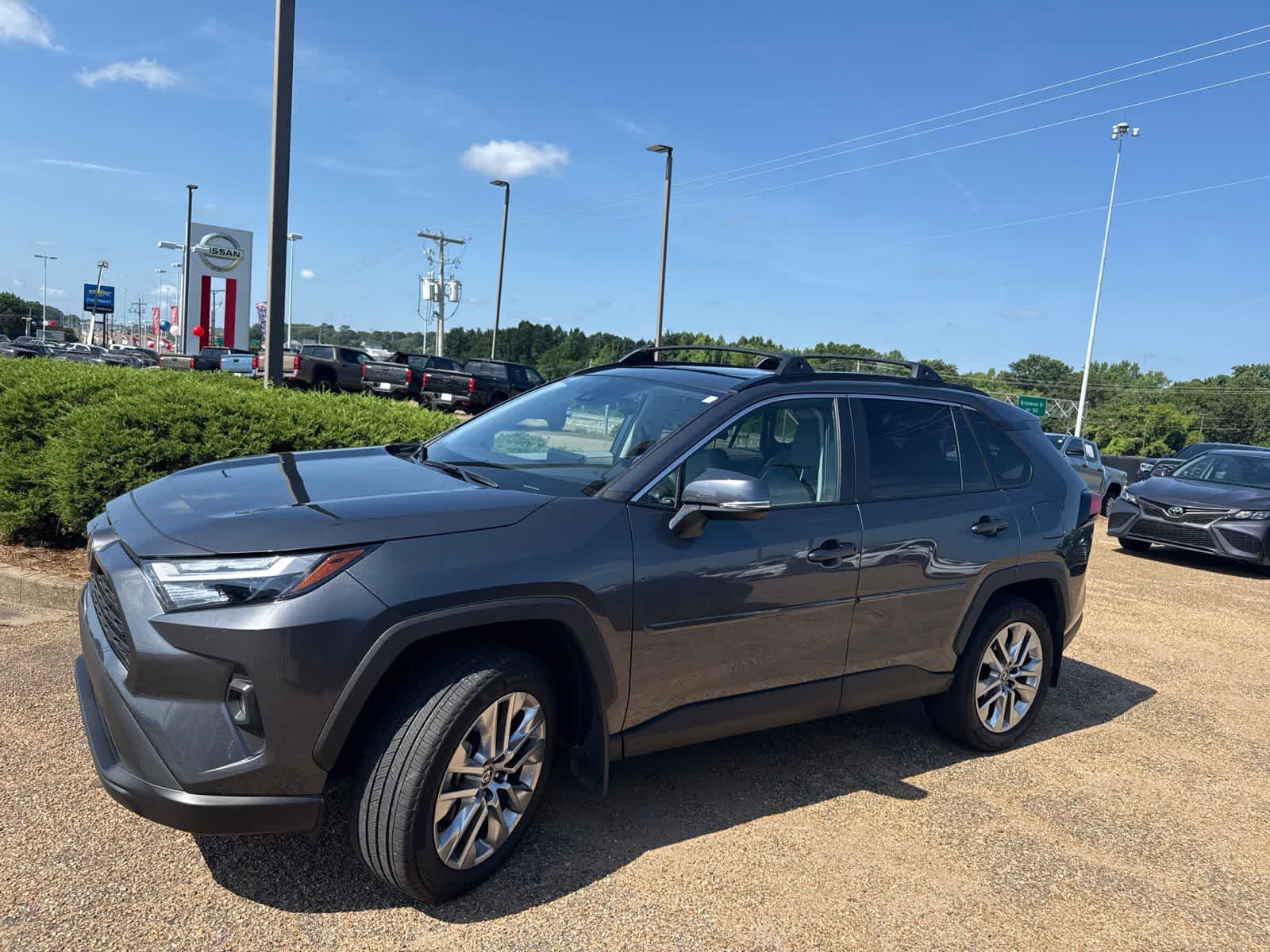 Magnetic Gray Metallic 2025 Toyota RAV4 SUV / Crossover Front-Wheel Drive 8-Speed Automatic