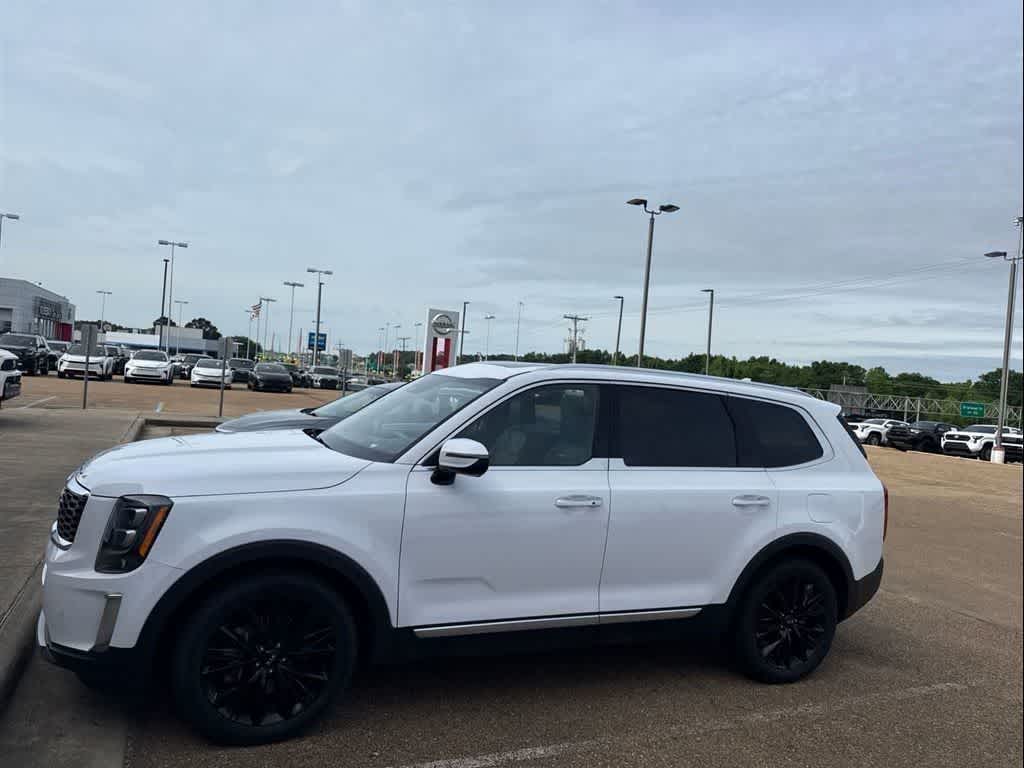Glacial White Pearl 2021 Kia Telluride SX AWD SUV / Crossover All-Wheel Drive 8-Speed Automatic