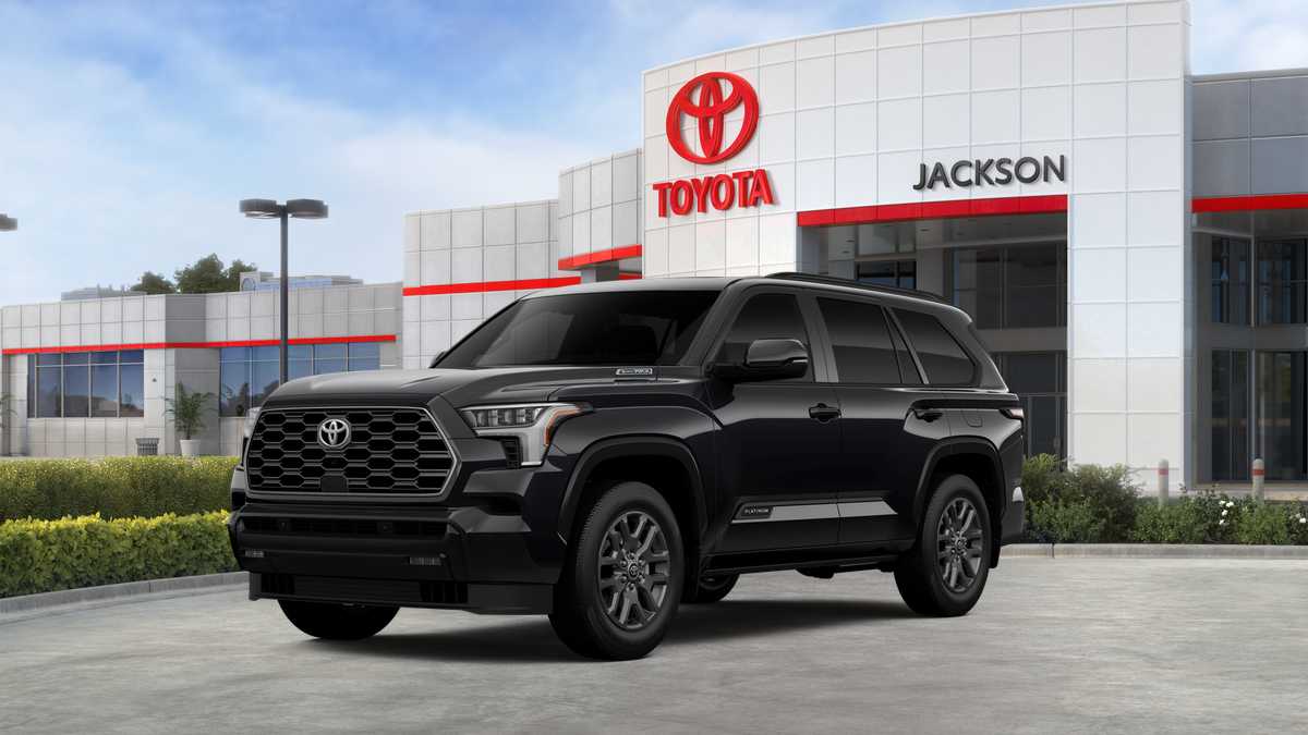 Midnight Black Metallic 2026 Toyota Sequoia SUV / Crossover Four-Wheel Drive Automatic
