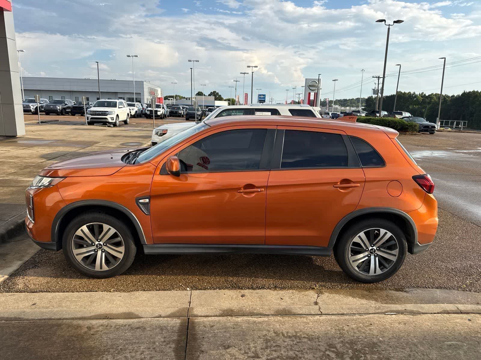 Sunshine Orange Metallic 2021 Mitsubishi Outlander Sport SUV / Crossover All-Wheel Drive Continuously Variable Transmission