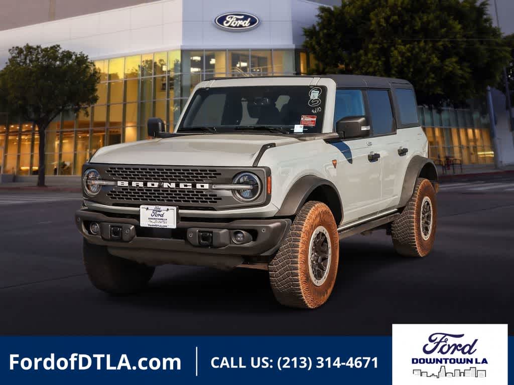 Cactus Gray 2022 Ford Bronco SUV / Crossover Four-Wheel Drive Automatic