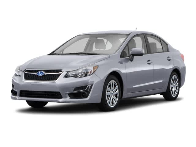Ice Silver Metallic 2015 Subaru Impreza Sedan All-Wheel Drive Continuously Variable Transmission