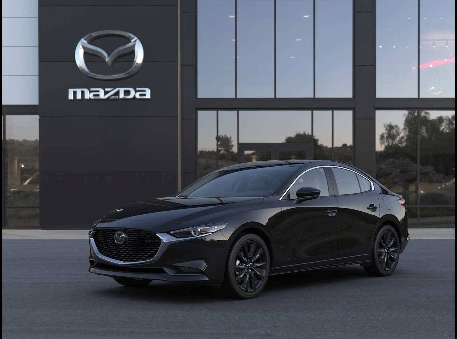 Jet Black Mica 2026 Mazda MAZDA3 Sedan Front-Wheel Drive 6-Speed Automatic