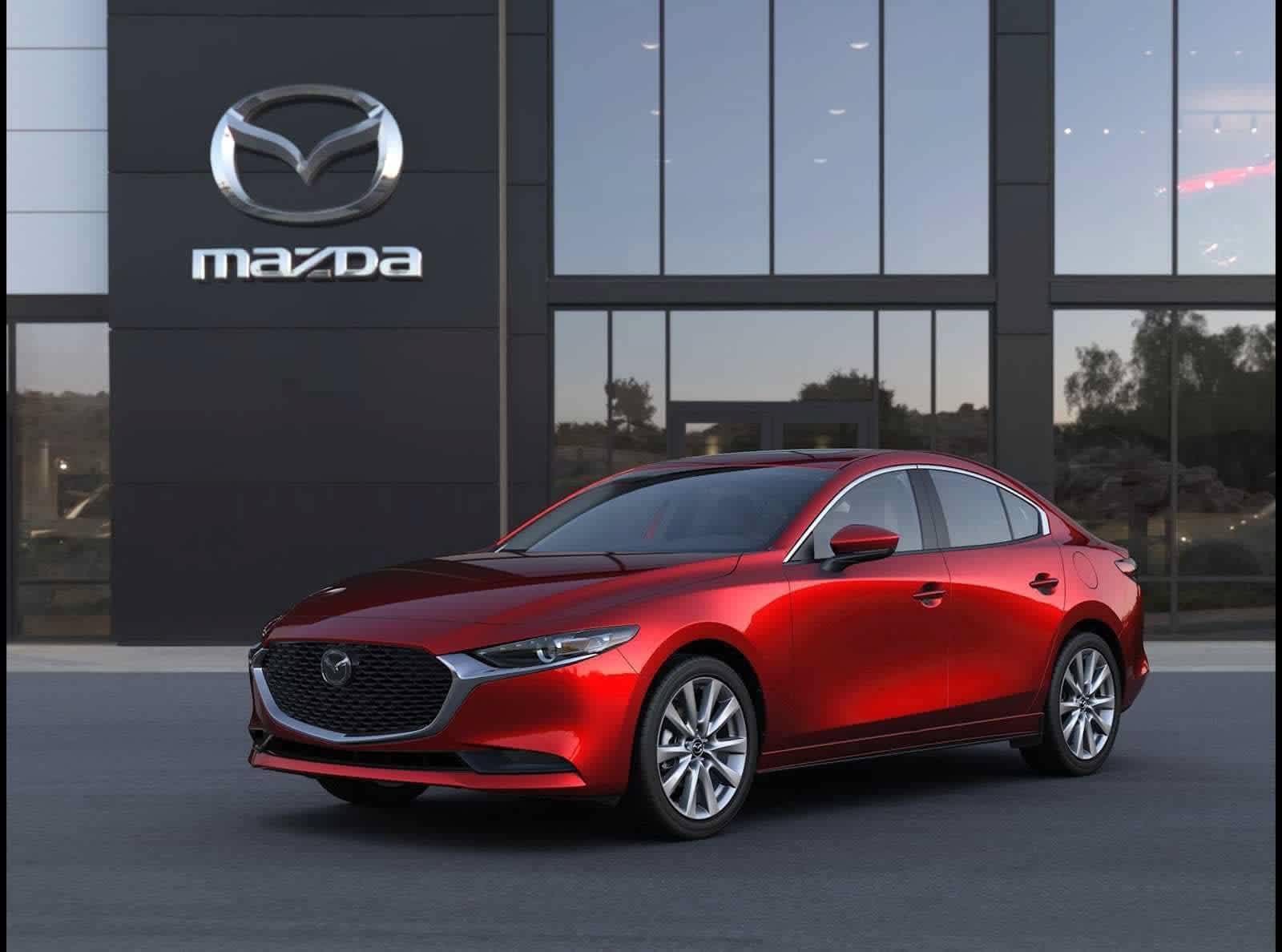 Soul Red Crystal Metallic 2026 Mazda MAZDA3 Sedan Front-Wheel Drive 6-Speed Automatic