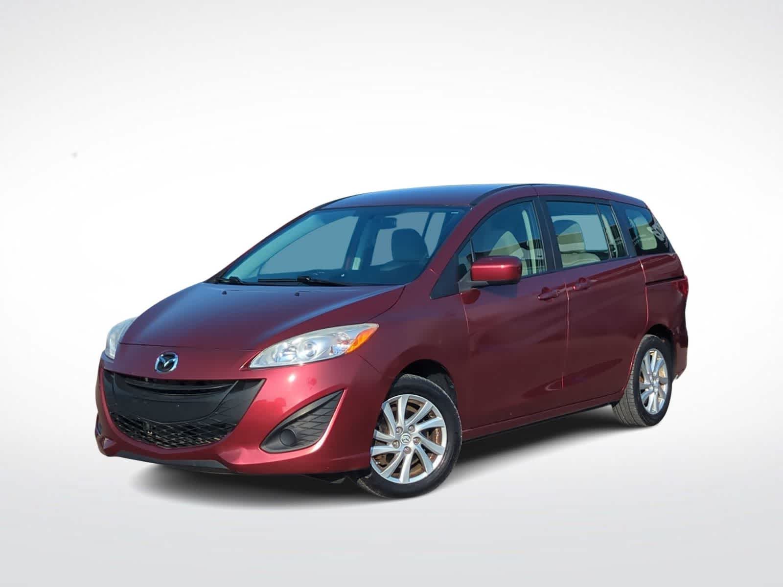 Copper Red 2012 Mazda MAZDA5 Minivan Front-Wheel Drive Automatic