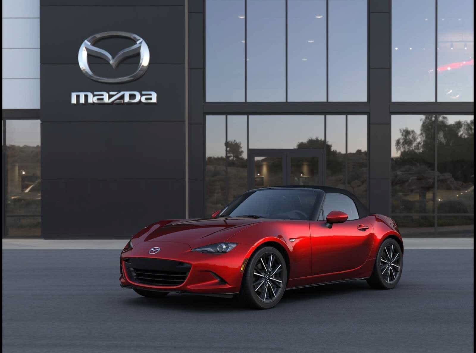 Soul Red Crystal Metallic 2026 Mazda MX-5 Miata Convertible Rear-Wheel Drive Manual