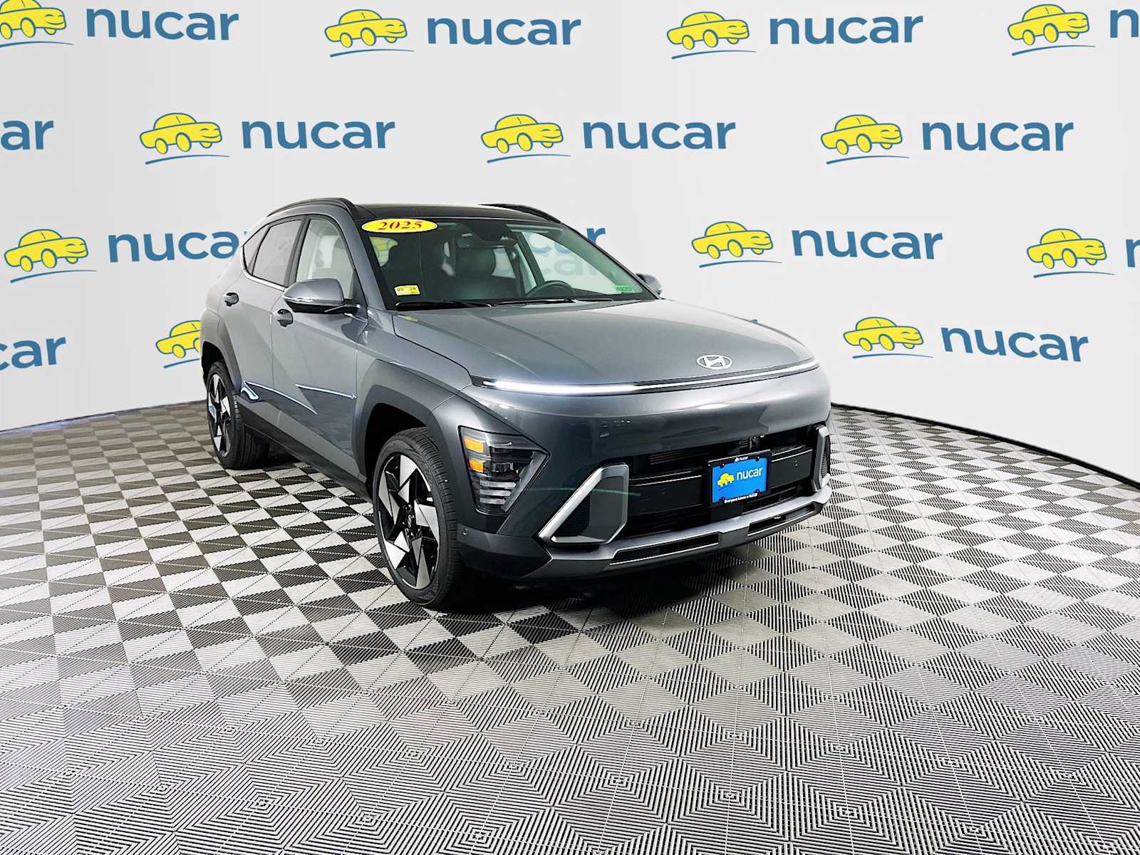 Ecotronic Gray Pearl 2025 Hyundai Kona Limited AWD SUV / Crossover All-Wheel Drive 8-Speed Automatic