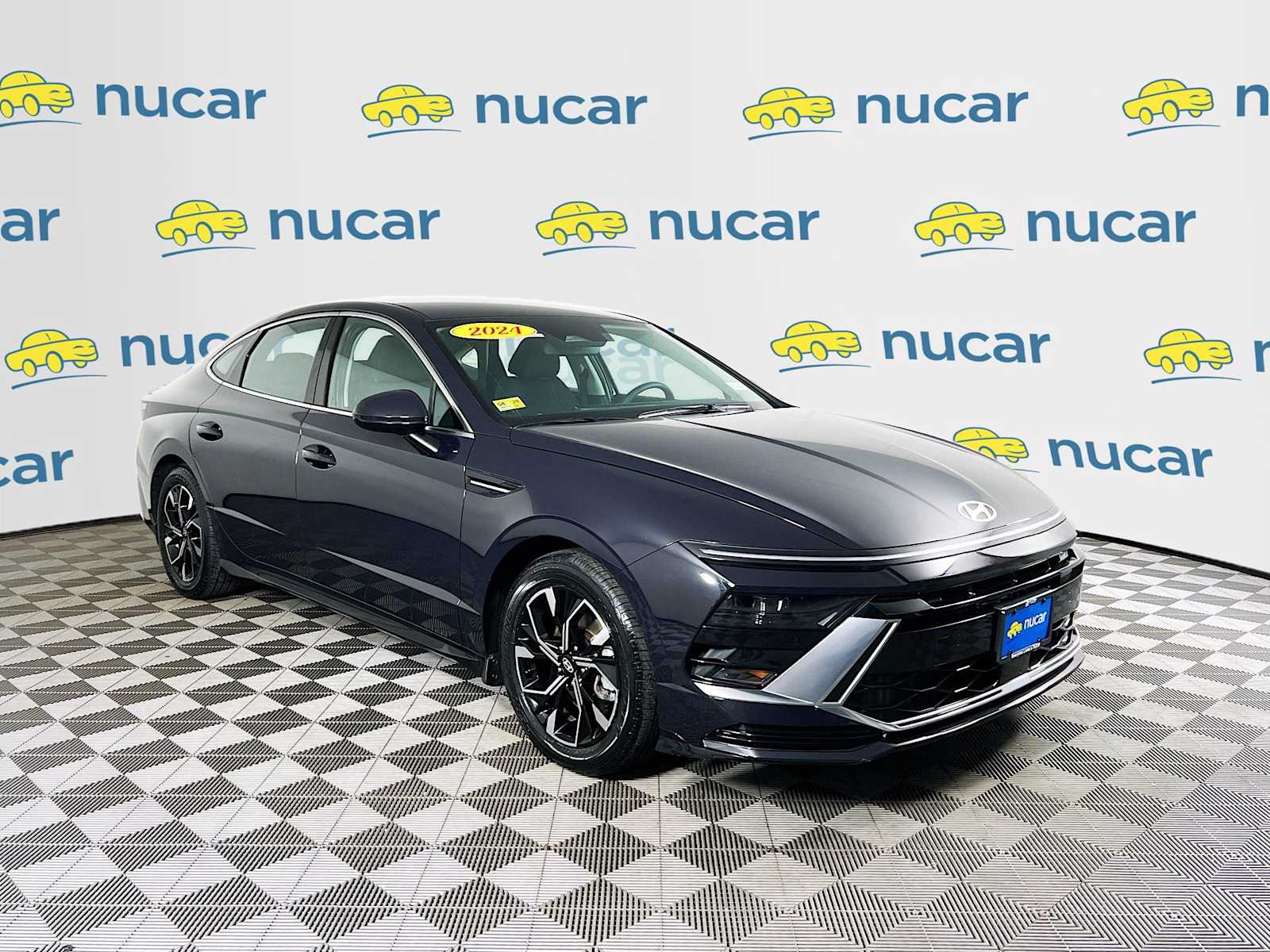 Carbon Blue 2024 Hyundai Sonata SEL FWD Sedan Front-Wheel Drive 8-Speed Automatic