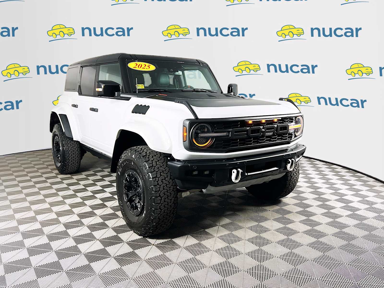 Oxford White 2025 Ford Bronco Raptor 4WD SUV / Crossover Four-Wheel Drive Automatic