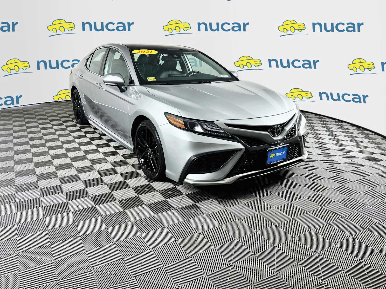 Celestial Silver Metallic 2021 Toyota Camry Sedan All-Wheel Drive 8-Speed Automatic