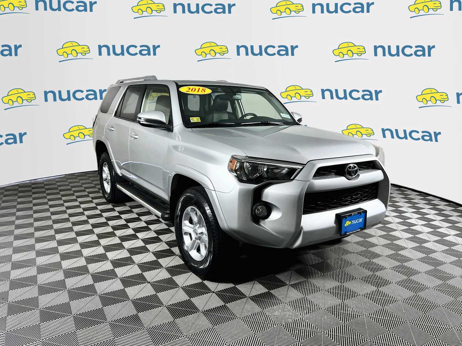 Classic Silver Metallic 2018 Toyota 4Runner SUV / Crossover Four-Wheel Drive 5-Speed Automatic