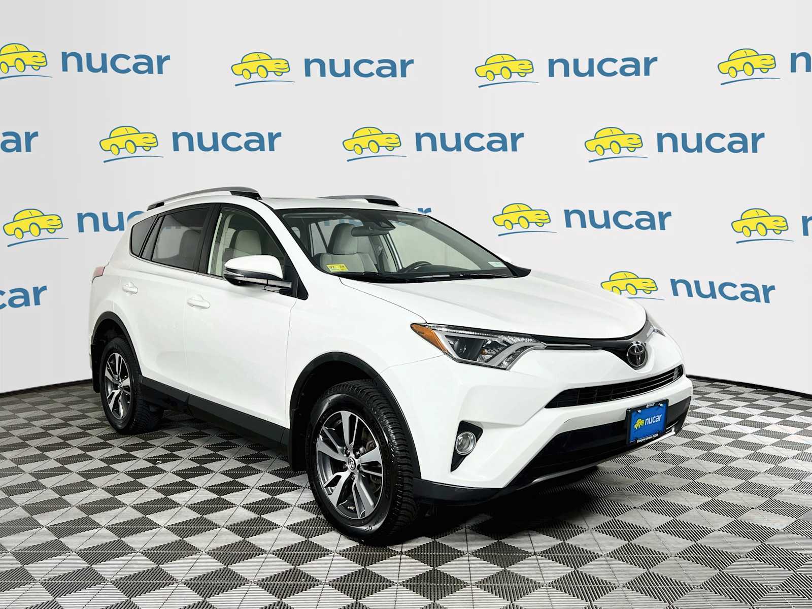Super White 2017 Toyota RAV4 SUV / Crossover All-Wheel Drive 6-Speed Automatic