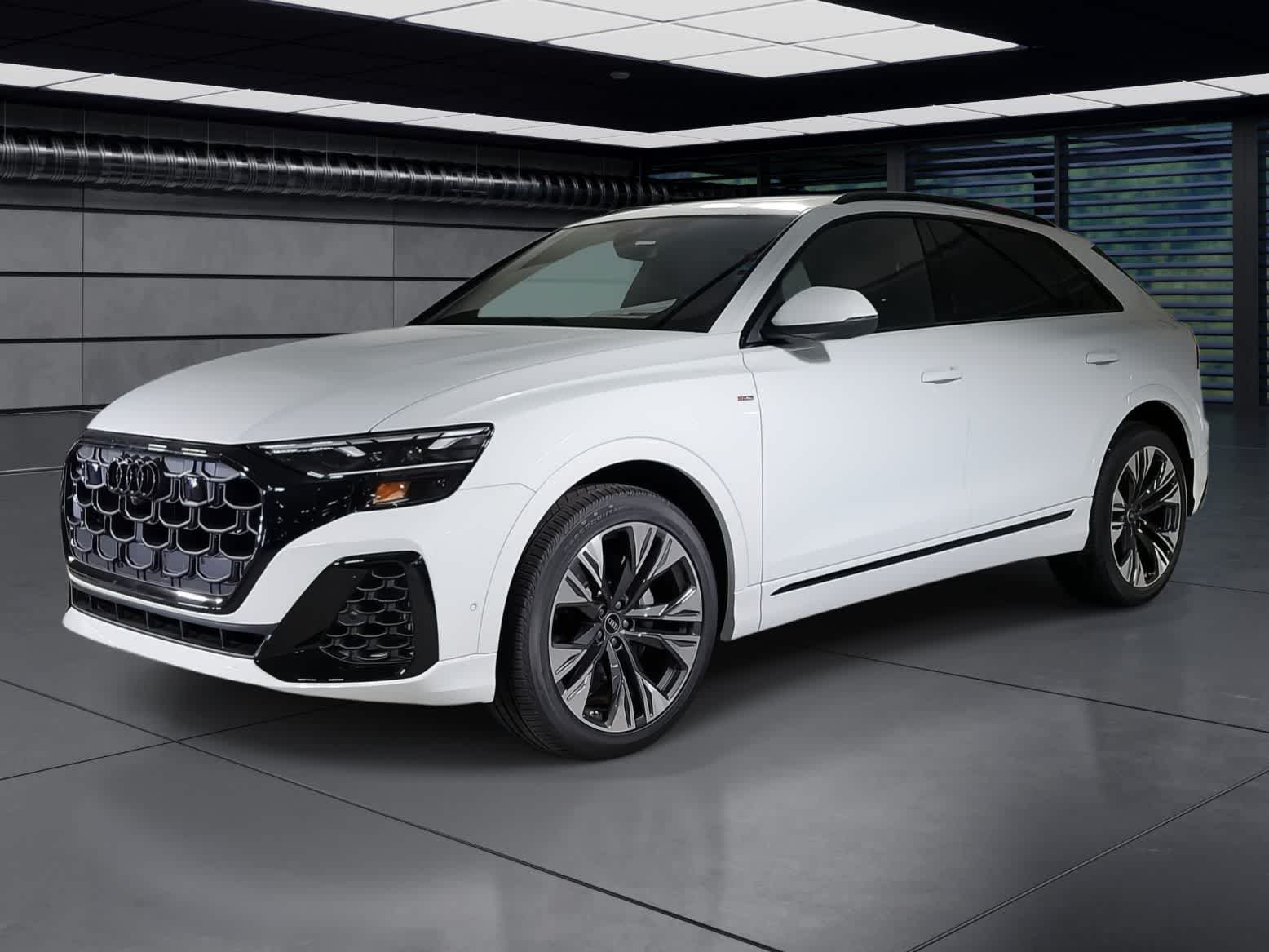 White/off-white 2026 Audi Q8 SUV / Crossover All-Wheel Drive 8-Speed Automatic
