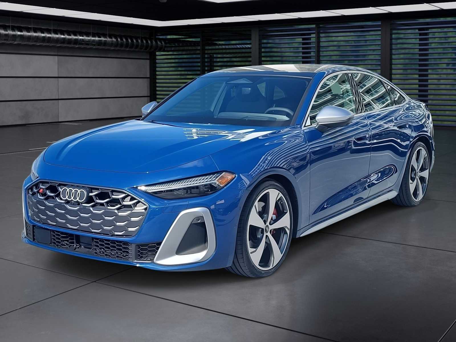 Blue 2026 Audi S5 quattro Premium Plus TFSI Sedan All-Wheel Drive 7-Speed Automatic