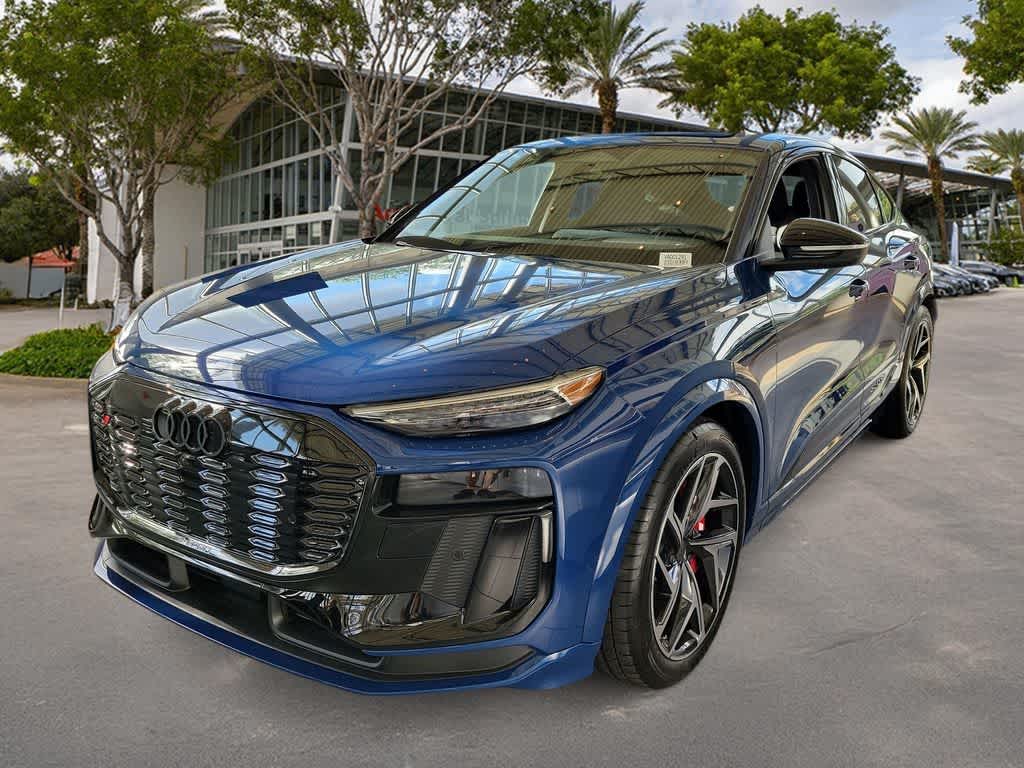 Blue 2027 Audi SQ6 e-tron Sportback quattro Premium Plus Sedan All-Wheel Drive 1-Speed Automatic