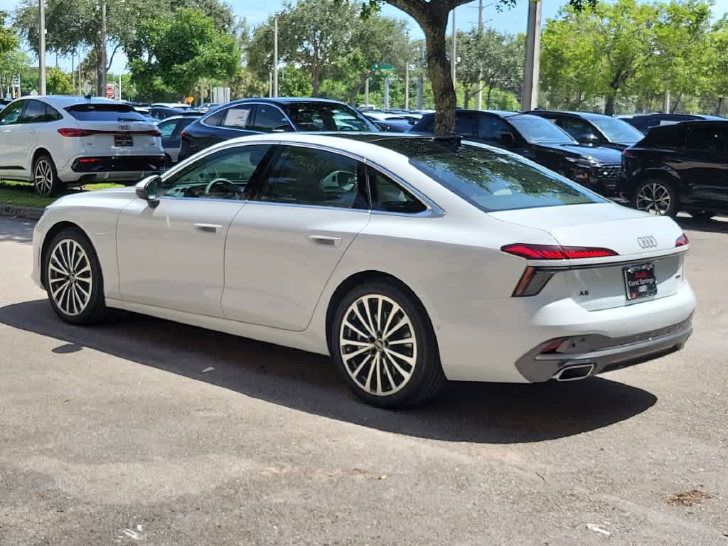 White 2026 Audi A6 Sedan All-Wheel Drive 7-Speed Automatic