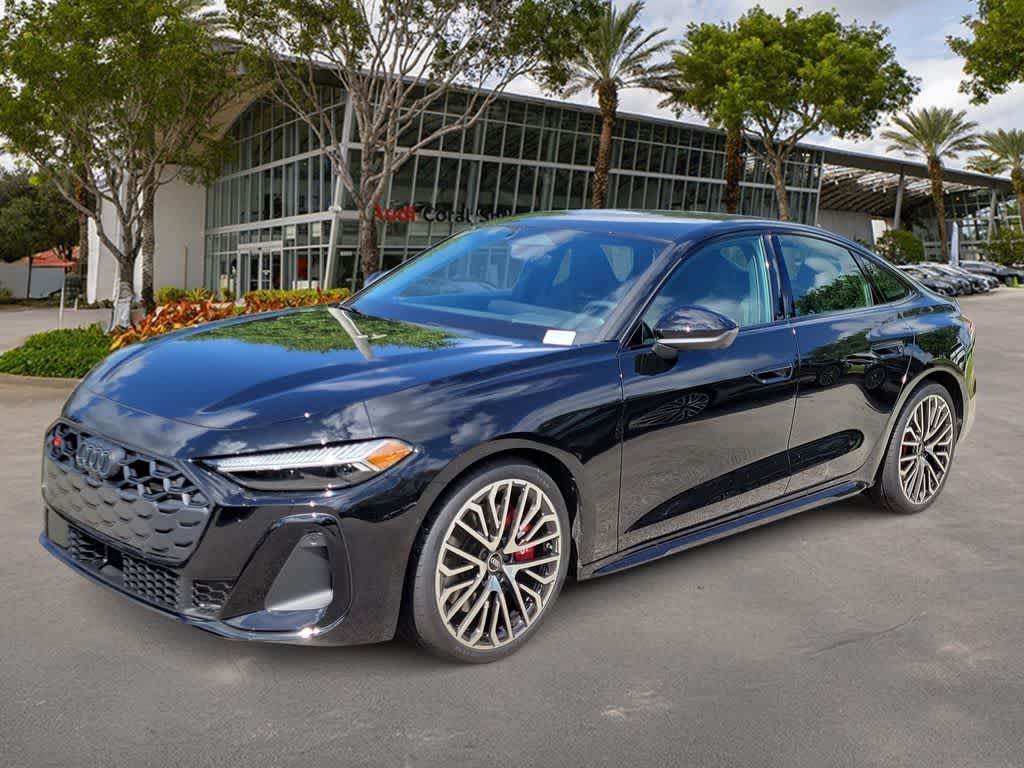 Black 2026 Audi S5 quattro Premium Plus TFSI Sedan All-Wheel Drive 7-Speed Automatic