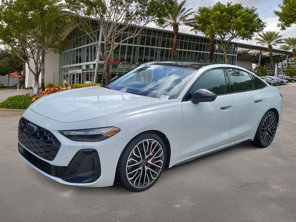 White 2026 Audi S5 quattro Premium Plus TFSI Sedan All-Wheel Drive 7-Speed Automatic