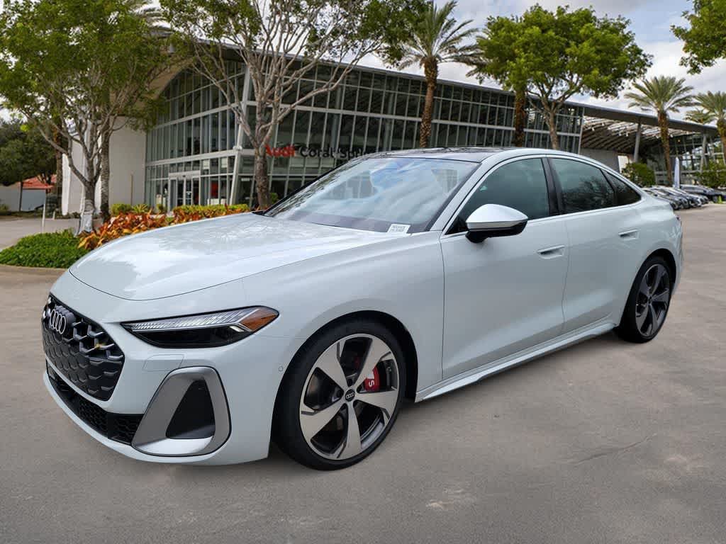 White 2026 Audi S5 quattro Premium Plus TFSI Sedan All-Wheel Drive 7-Speed Automatic