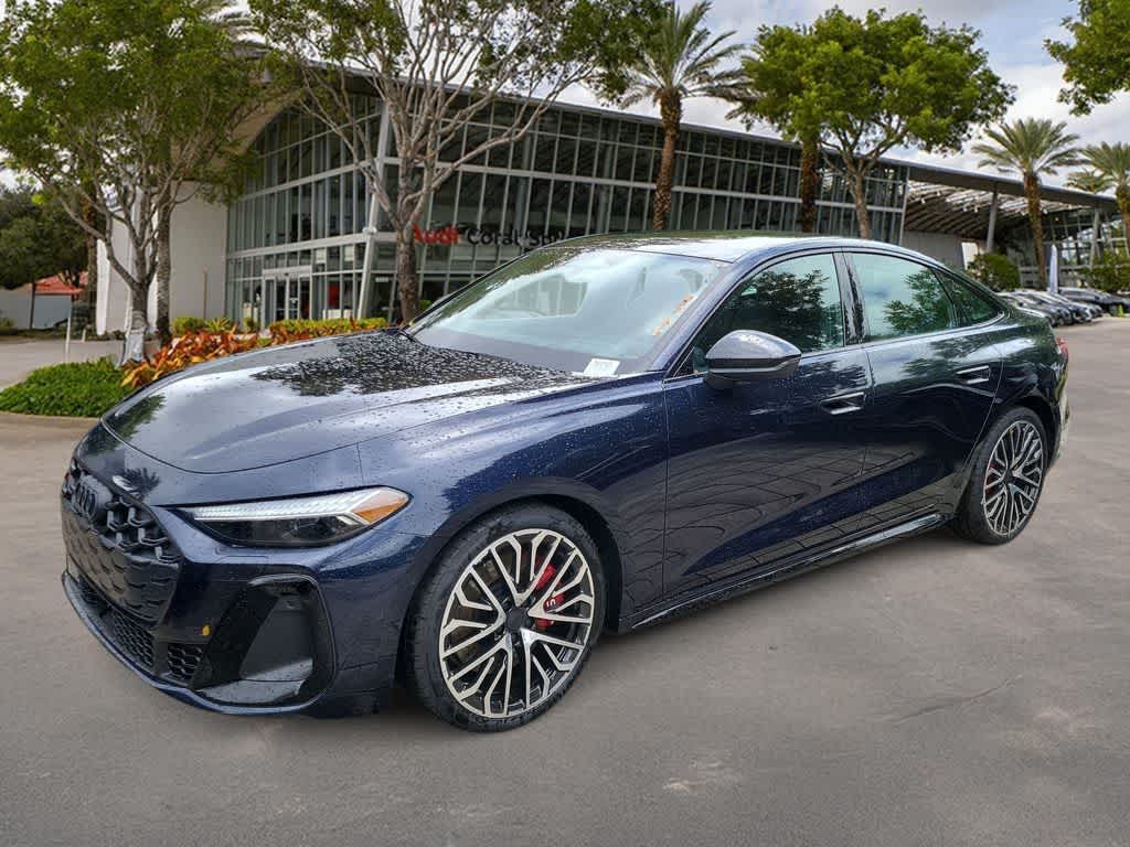 Blue 2026 Audi S5 quattro Premium Plus TFSI Sedan All-Wheel Drive 7-Speed Automatic