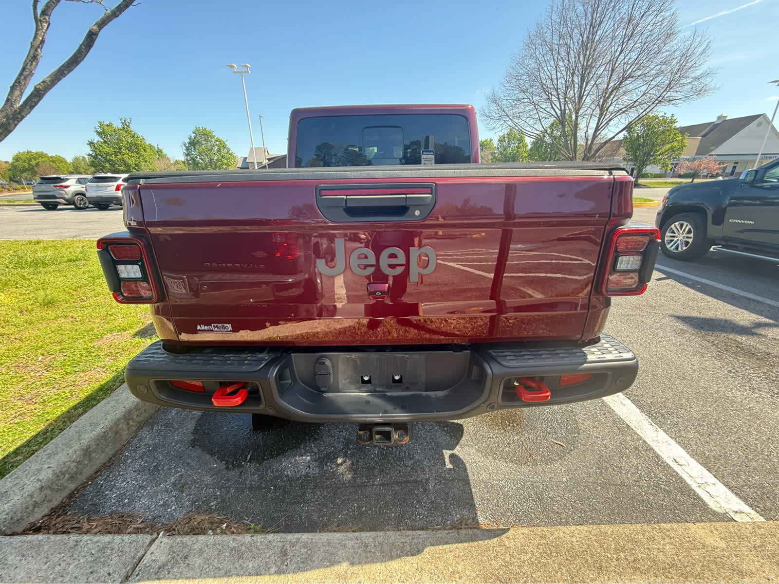 2021 Jeep Gladiator Rubicon - Snazzberry Pearlcoat exterior view 2