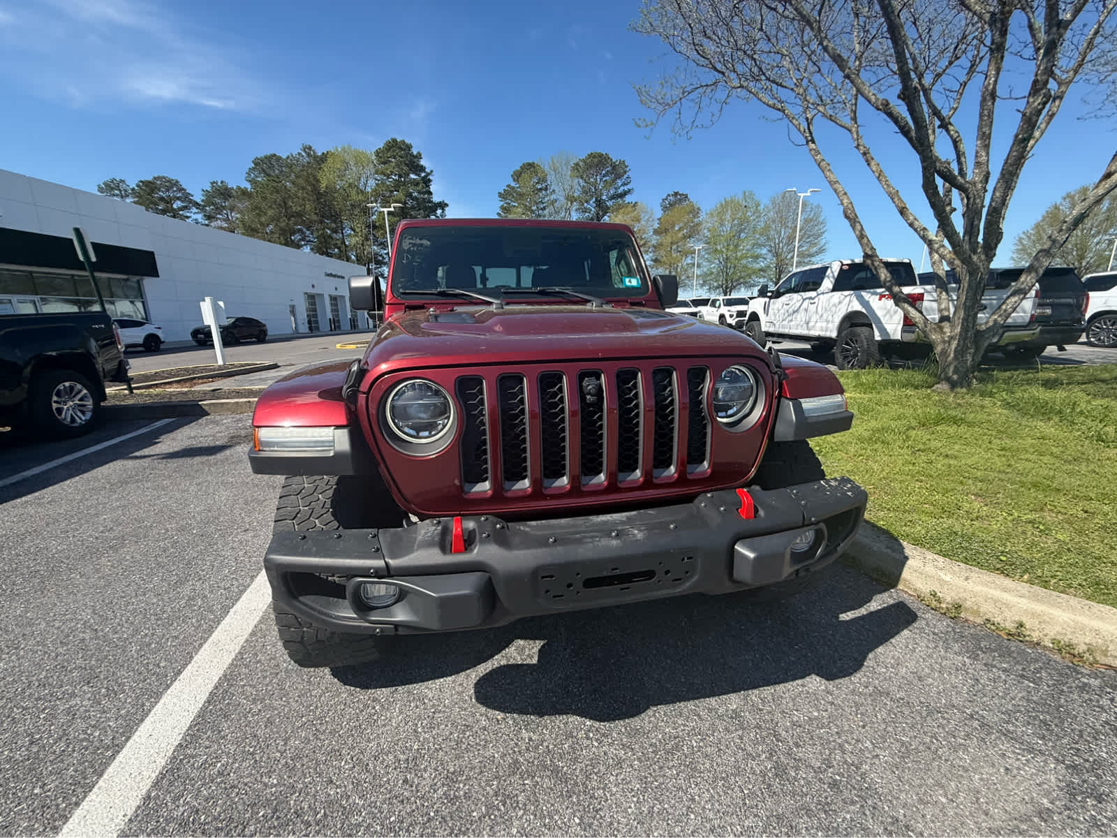 2021 Jeep Gladiator Rubicon - Snazzberry Pearlcoat exterior view 6