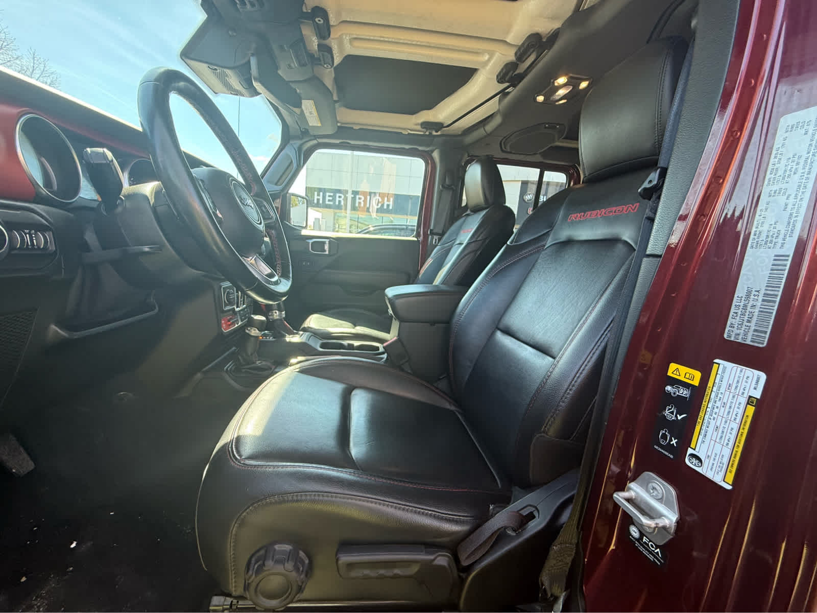 2021 Jeep Gladiator Rubicon - Snazzberry Pearlcoat exterior view 7